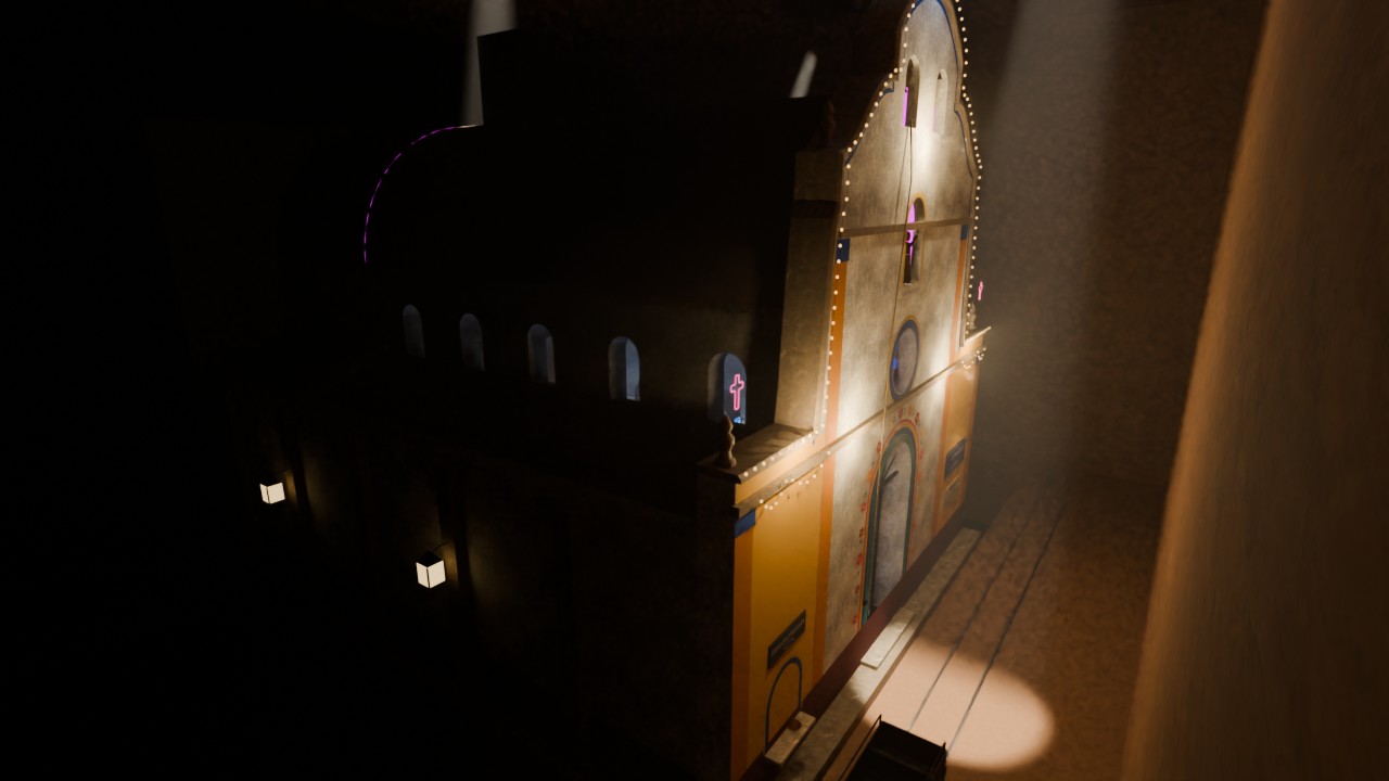 The church in its cave